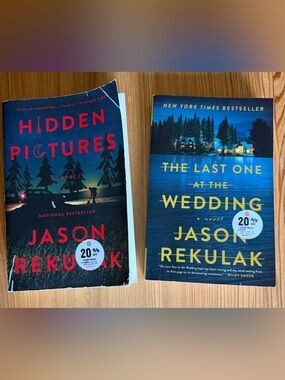 Pair of Jason Rekulak Books - Hidden Pictures & The Last One at the Wedding